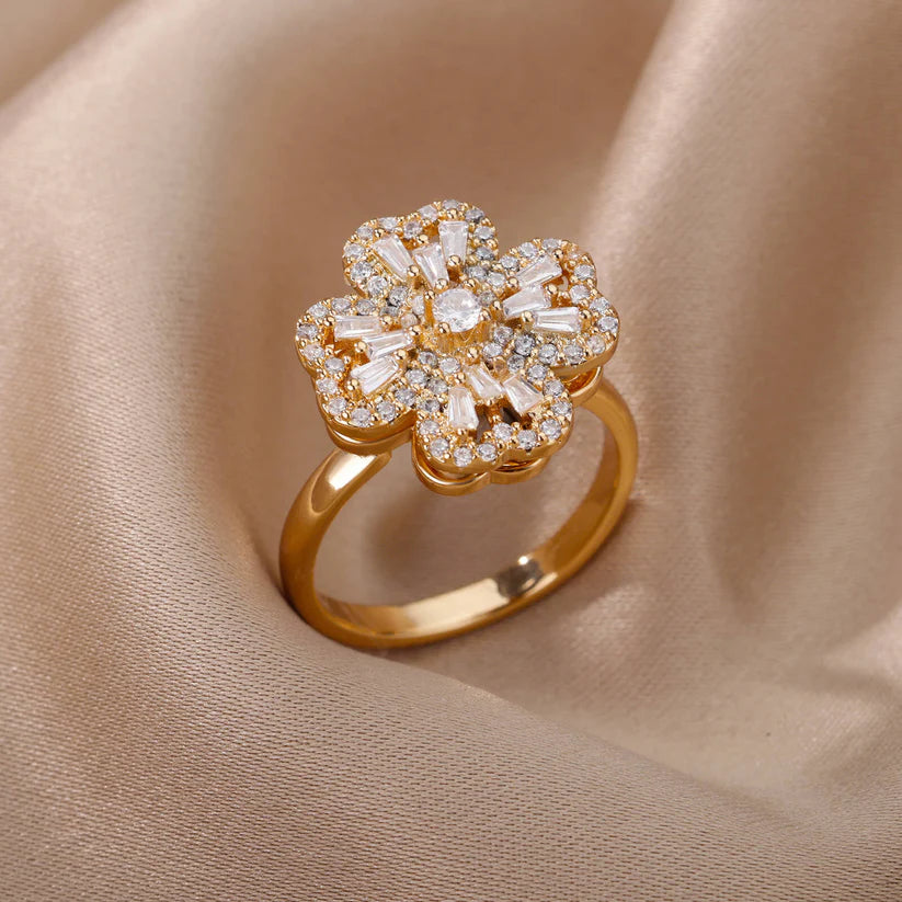 Branko Rings™ Four Leaf Clover Fidget Ring