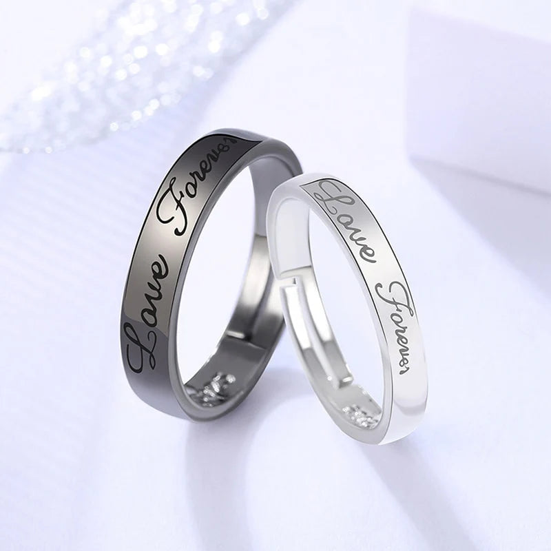 Branko Rings™ Black & White Promise Rings