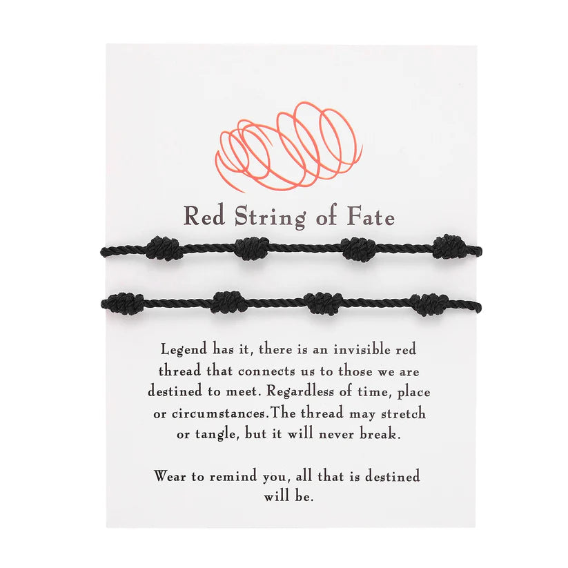 Branko Rings™ Red String of Fate Bracelets
