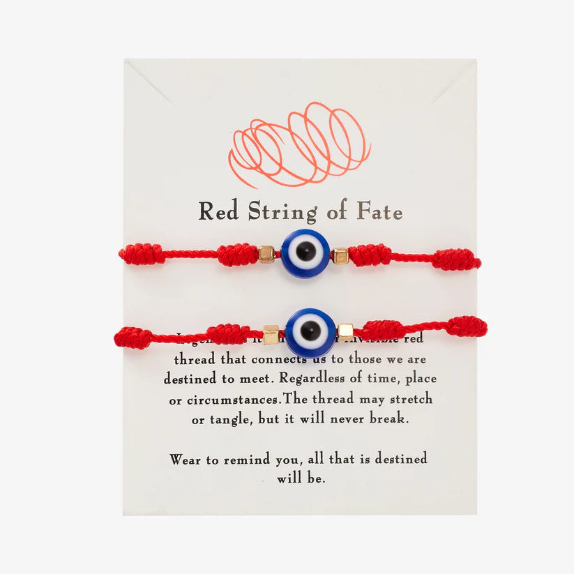 Branko Rings™ Red String of Fate Bracelets