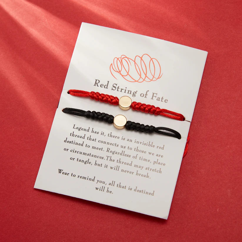 Branko Rings™ Red String of Fate Bracelets