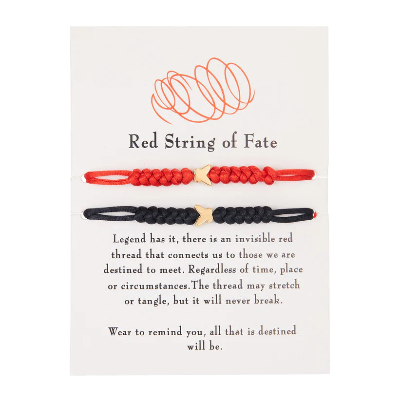 Branko Rings™ Red String of Fate Bracelets
