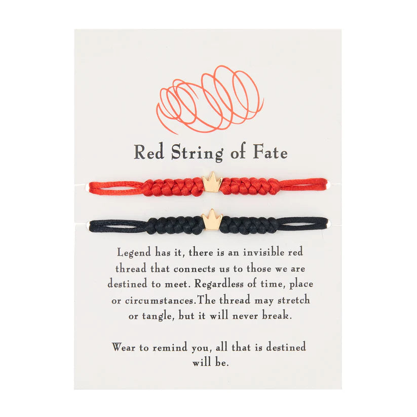 Branko Rings™ Red String of Fate Bracelets