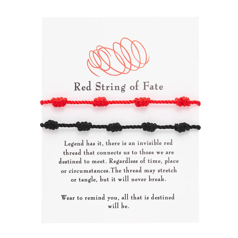 Branko Rings™ Red String of Fate Bracelets