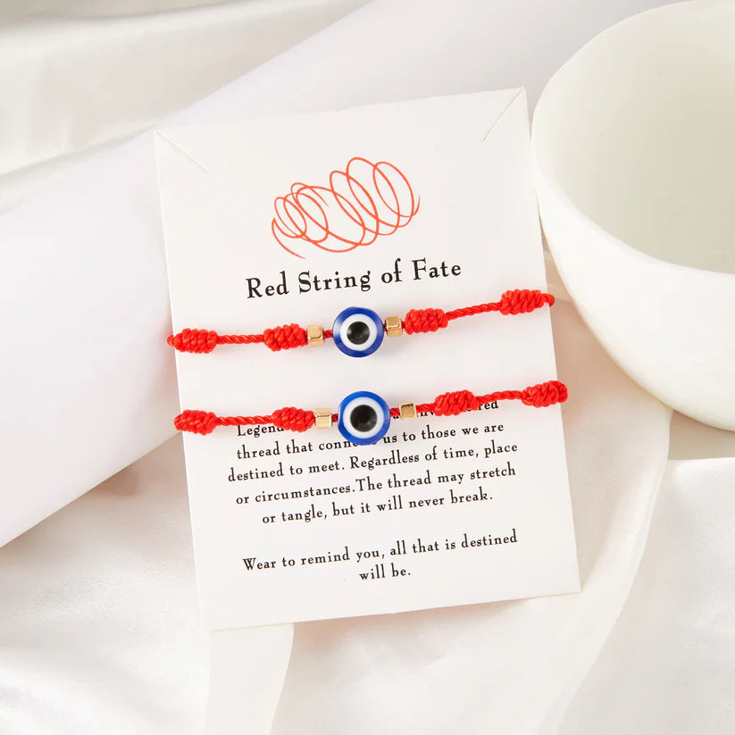 Branko Rings™ Red String of Fate Bracelets