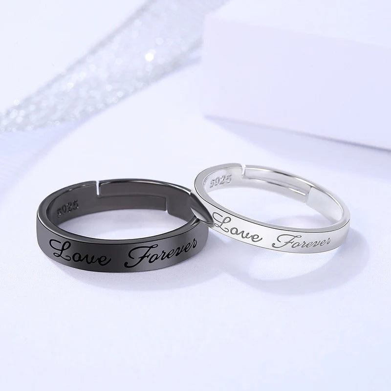 Branko Rings™ Black & White Promise Rings