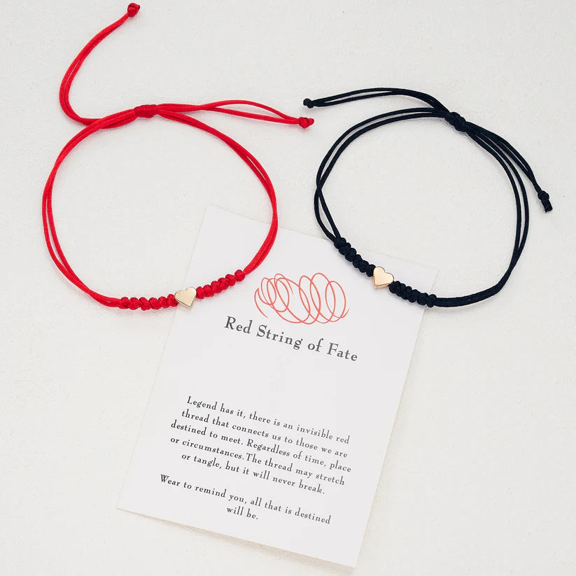 Branko Rings™ Red String of Fate Bracelets