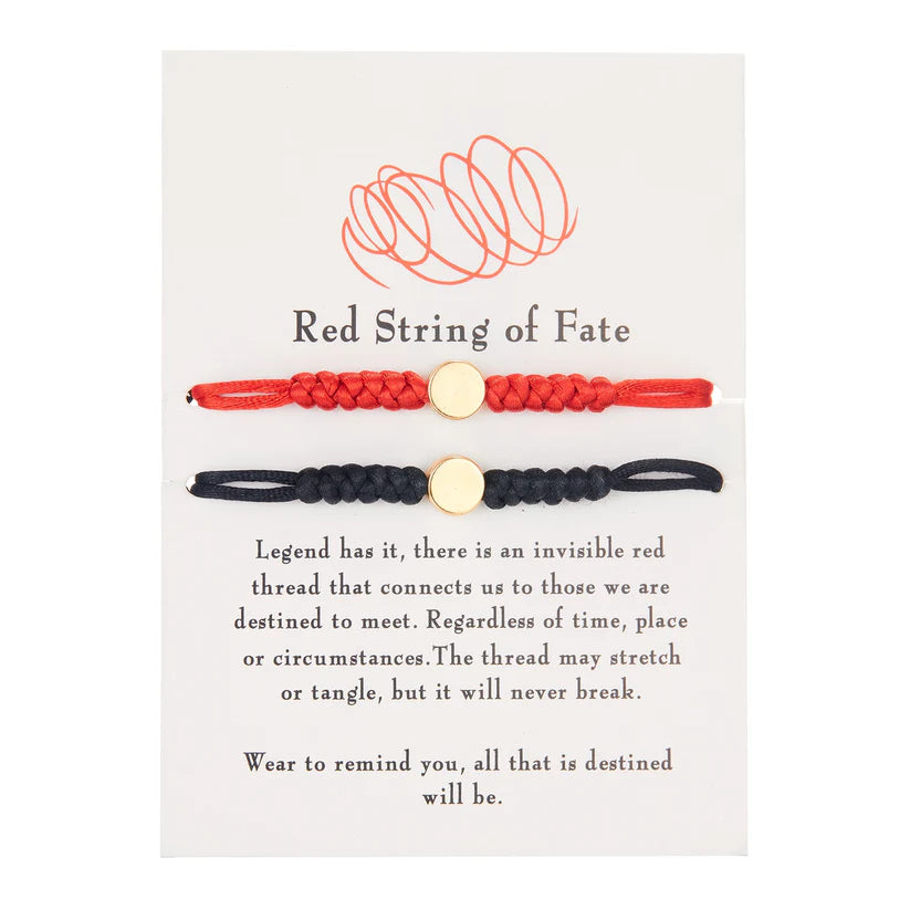 Branko Rings™ Red String of Fate Bracelets