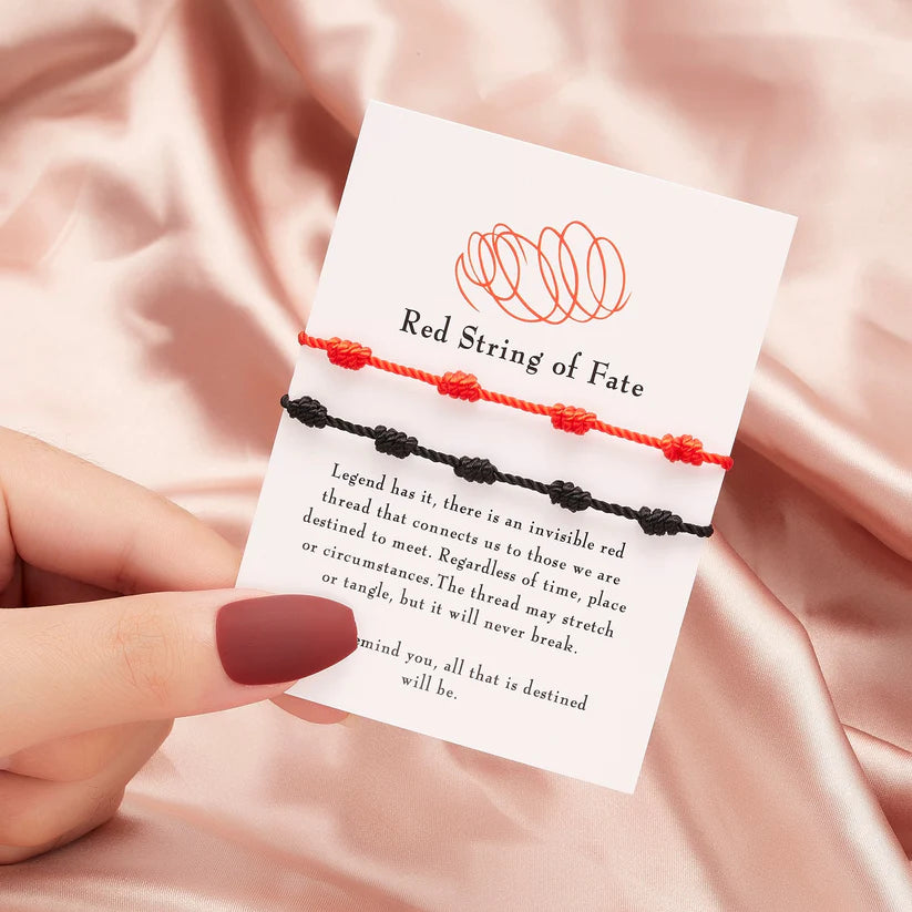 Branko Rings™ Red String of Fate Bracelets