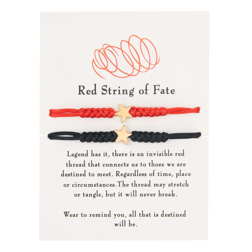 Branko Rings™ Red String of Fate Bracelets