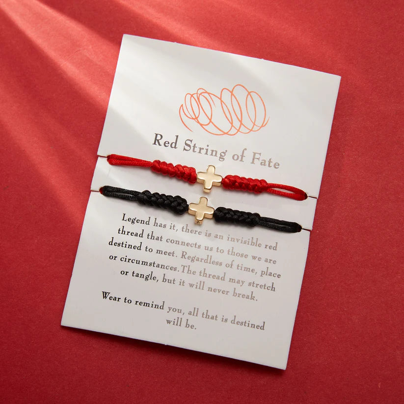 Branko Rings™ Red String of Fate Bracelets