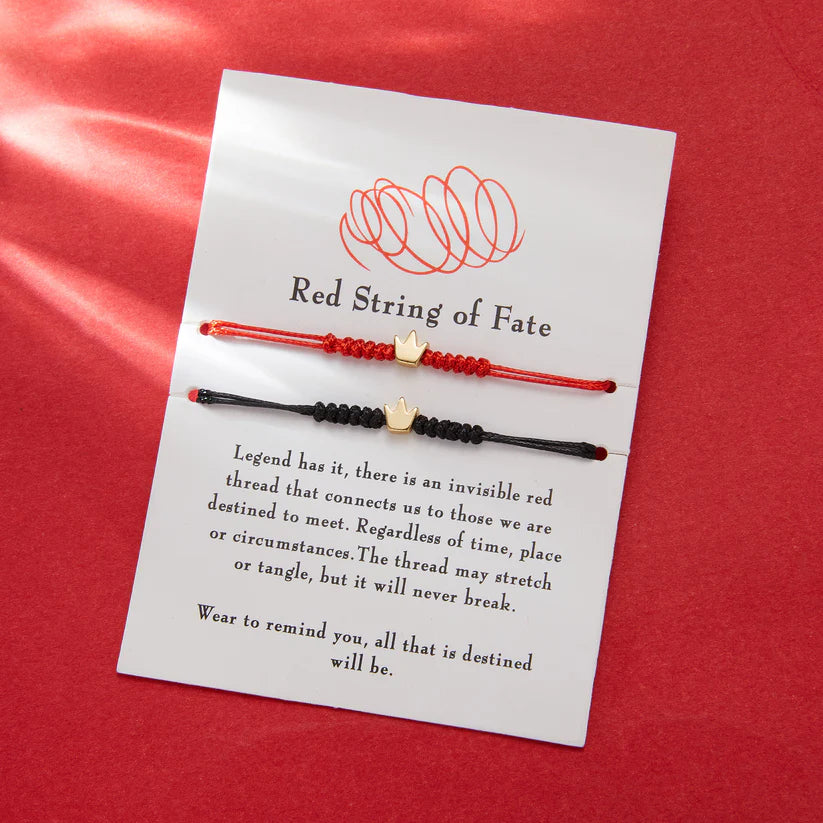 Branko Rings™ Red String of Fate Bracelets