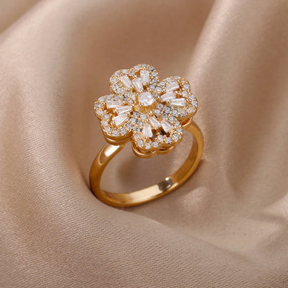 Branko Rings™ Four Leaf Clover Fidget Ring