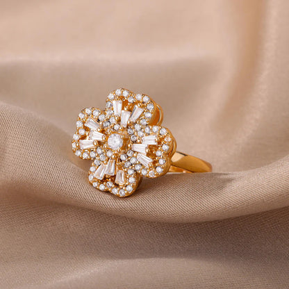 Branko Rings™ Four Leaf Clover Fidget Ring