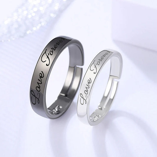 Branko Rings™ Black & White Promise Rings