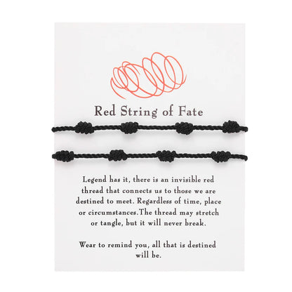 Branko Rings™ Red String of Fate Bracelets
