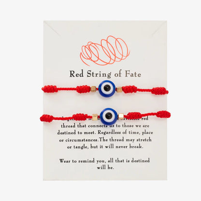 Branko Rings™ Red String of Fate Bracelets