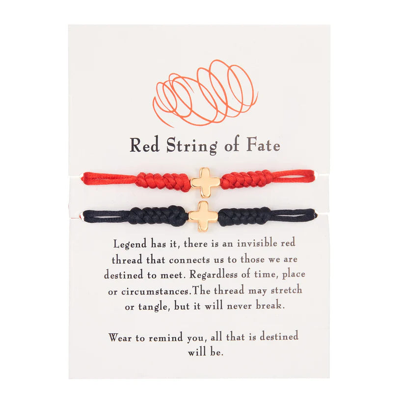 Branko Rings™ Red String of Fate Bracelets