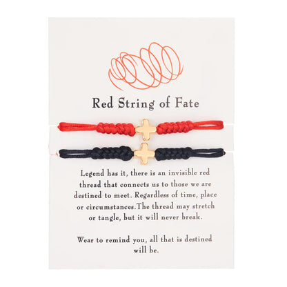 Branko Rings™ Red String of Fate Bracelets