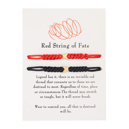 Branko Rings™ Red String of Fate Bracelets