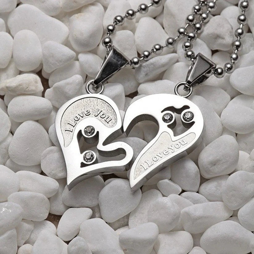 Branko Rings™ "I Love You" Heart Necklaces