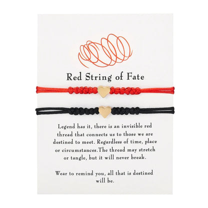 Branko Rings™ Red String of Fate Bracelets