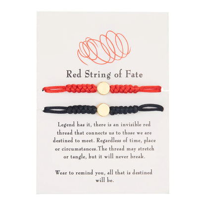 Branko Rings™ Red String of Fate Bracelets