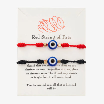 Branko Rings™ Red String of Fate Bracelets