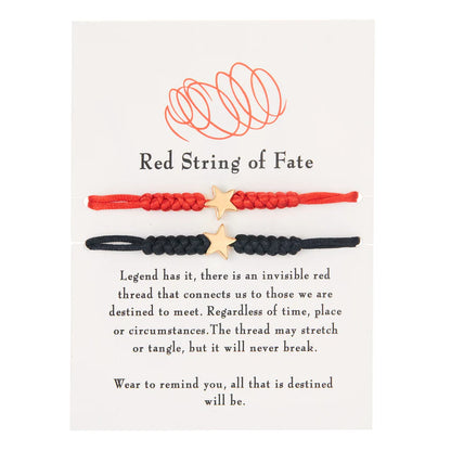 Branko Rings™ Red String of Fate Bracelets